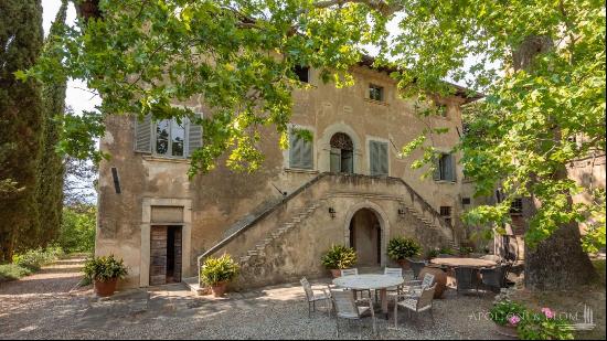 Semi-detached country house with pool, Lari, Pisa - Tuscany