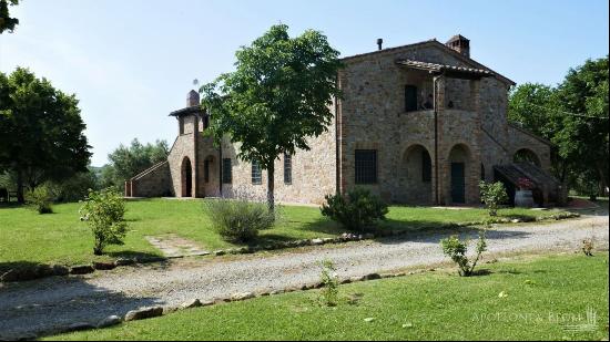 The Safranum Country House with pool, Citta della Pieve - Umbria