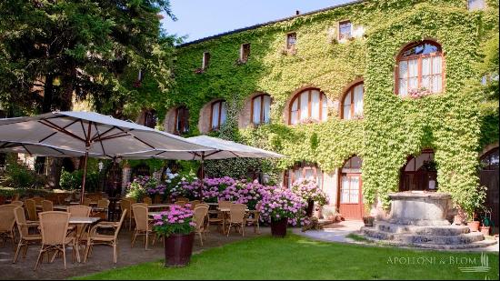 Le Clarisse Convent with garden and olive grove, Sarteano - Tuscany