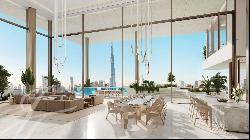 Elegant Penthouse with Burj Khalifa Views