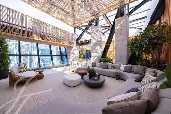 Fully Furnished Penthouse with Private Pool in The Opus by Zaha Hadid