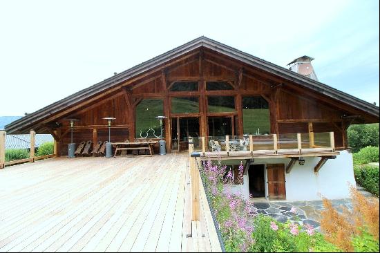 Ferme Alpettaz - Outdoor pool and top-of-the-range facilities