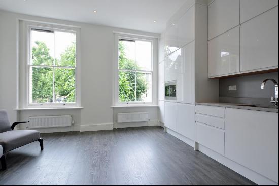 A modern and well presented apartment to rent in the heart of Primrose Hill, NW3.