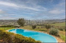 Panoramic country house with pool in the umbrian hills