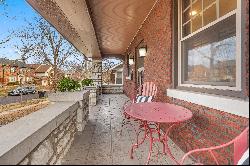 Stunning brick and stone craftsman home with wonderful details