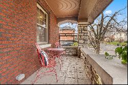 Stunning brick and stone craftsman home with wonderful details