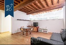 Luxurious renovated apartment with terraces for sale in Florence's famous San Frediano dis