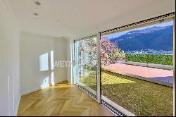 Lugano-Vico Morcote: modern villa for sale with stunning views of Lake Lugano