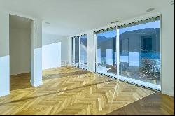 Lugano-Vico Morcote: modern villa for sale with stunning views of Lake Lugano