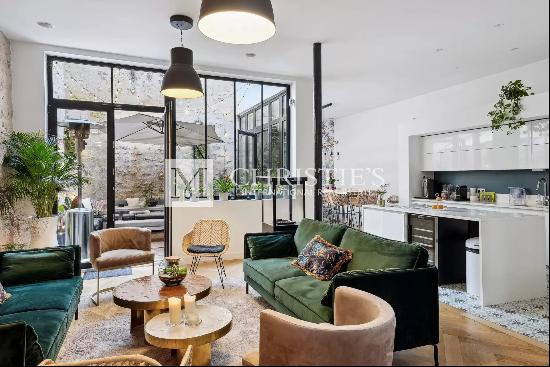 Bordeaux Chartrons - Stone townhouse with terraces and garage