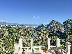 Cap d'Antibes East Side - Apartment with Sea View in a Belle epoque Villa with large terr