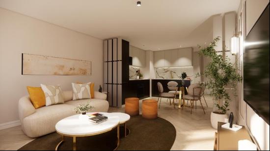 Magnificent flat facing the courtyard, brand new refurbishment w, Madrid 28001