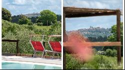 Il Ristoro with swimming pool, Montefollonico, Siena, Tuscany