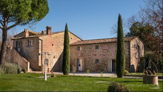 Villa Bianca with garden and pool, Cortona, Arezzo - Toscana