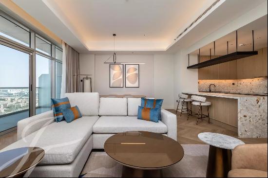 Fully Furnished 2-Bedroom Apartment with City Views in Marriott Residences