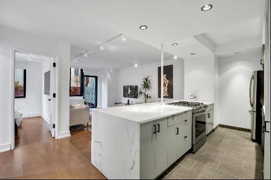 Nestled in the coveted heart of Nolita, this meticulously renovated 2-bedroom apartment