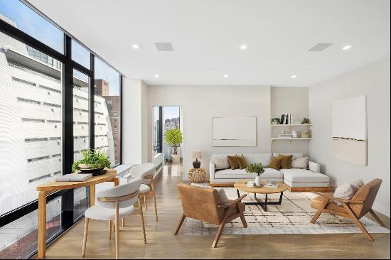 Welcome to Unit 15A at 148 East 24th Street, where modern convenience and sophisticated