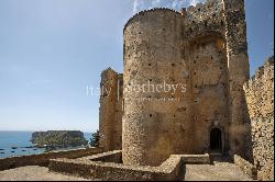 Norman fortress on the sea of Calabria