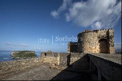 Norman fortress on the sea of Calabria