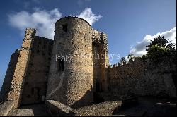 Norman fortress on the sea of Calabria