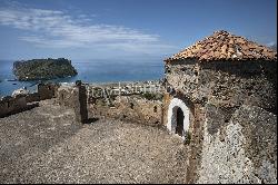 Norman fortress on the sea of Calabria