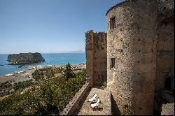 Norman fortress on the sea of Calabria