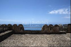 Norman fortress on the sea of Calabria