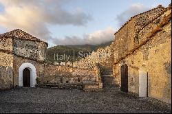 Norman fortress on the sea of Calabria