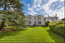 Impressive white-stucco family home