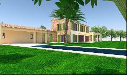 Two plots with project for a house with pool for sale in Santany, Santanyi 07650