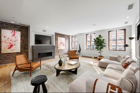 Nestled in the heart of Tribeca, this 3,627-square-foot, full-floor loft epitomizes the