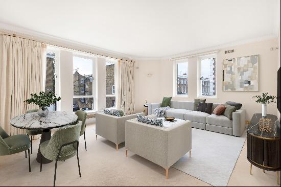 A 2 bedroom apartment to rent in Tedworth Square, SW3.