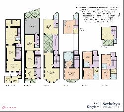 Grade II listed townhouse with an integrated mews in Mayfair