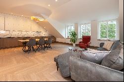 Exclusive apartment with a roof terrace in Vilnius