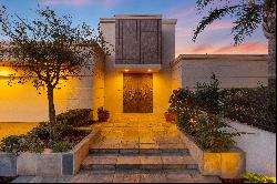 Private Contemporary Estate with Expansive City Light & Mountain Views!