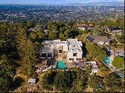 Private Contemporary Estate with Expansive City Light & Mountain Views!