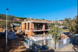 Ecological design house under construction in Vilassar - Costa Barcelona