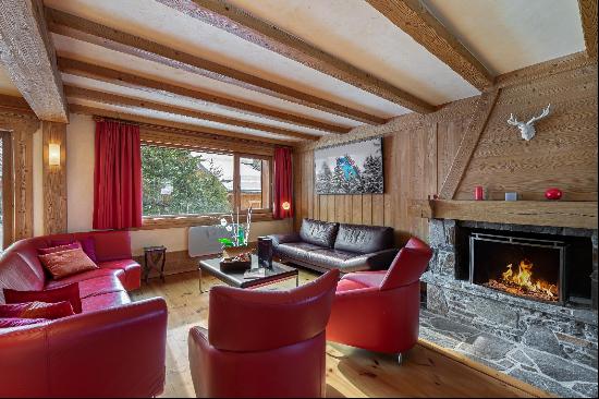 Charming 5-bedroom chalet close to the centre of Meribel Village.