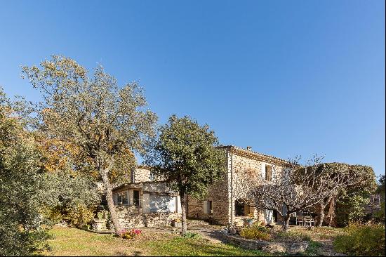 A charming stone Provencal home for sale in Gordes.