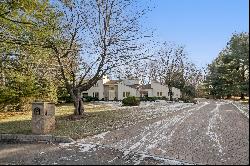 Unique Home Majestically Set at End of a Cul de Sac