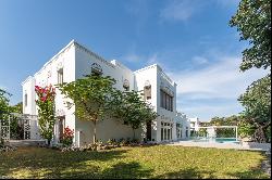 Villa with A-Type Layout and Two Basements