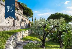 Prestigious estate with a big terraced garden for sale in Liguria