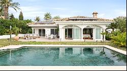 Stunning villa in Elviria on one floor level