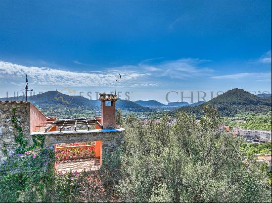 Classic Andratx village home with stunning views of the Port of Port Andratx