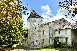 Fully renovated 16th-century logis with outbuildings and gite near Angouleme