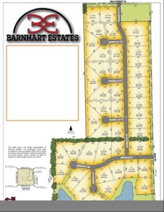 Lot 6 Block 2 Barnhart Estates, Valley Center KS 67147