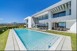 Modern Luxury Frontline Golf Villa with Panoramic Sea Views