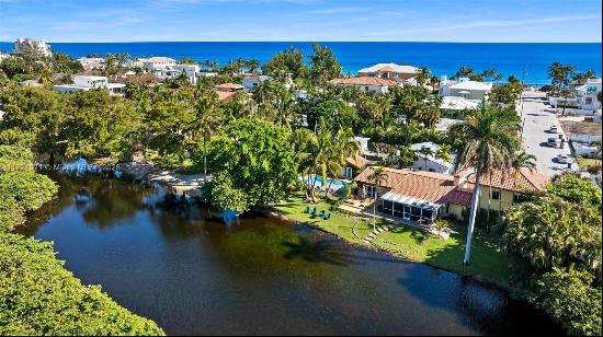 Tucked away in an exclusive beach neighborhood, this beach home is one of just 18 homes di