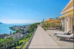 Exclusive Sotheby's ! Luxurious penthouse in the centre of Montreux