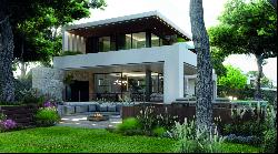 Beautiful villa project on a plot for sale, with private and quiet location in Marbella E